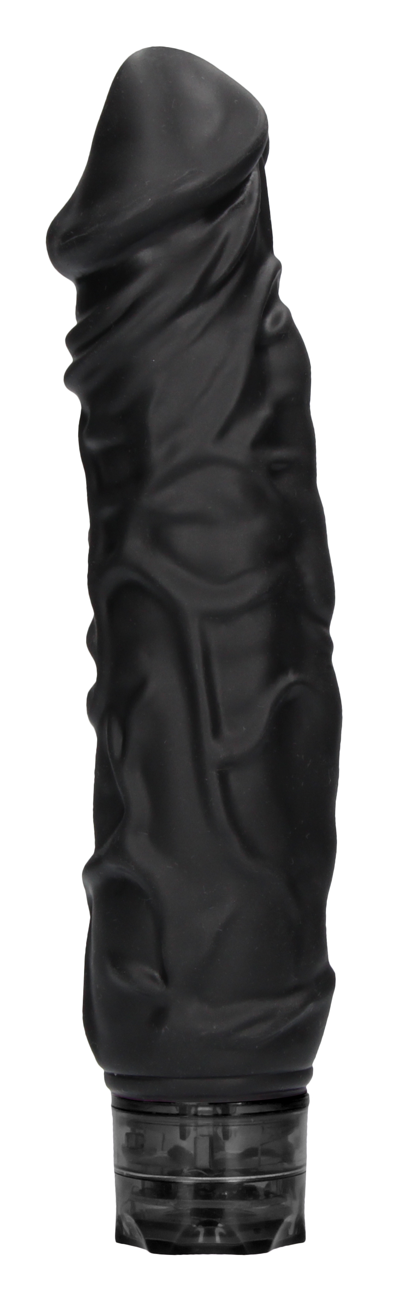 Gode vibrant Realistic 20 x 5cm Noir