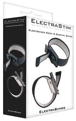 Cockring et Ballstretcher Bandes Electrostim Electrosex 70mm