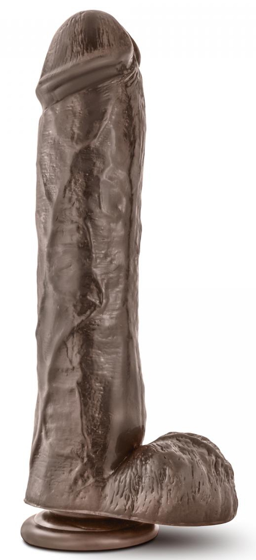 Gode réaliste Mr Savage Dr Skin 22 x5.5cm Marron