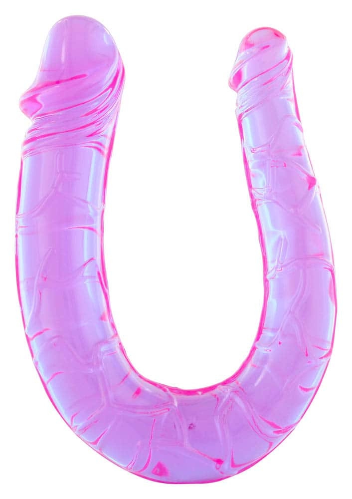 Dougle gode Twin Dong 11 x 3.4cm Violet