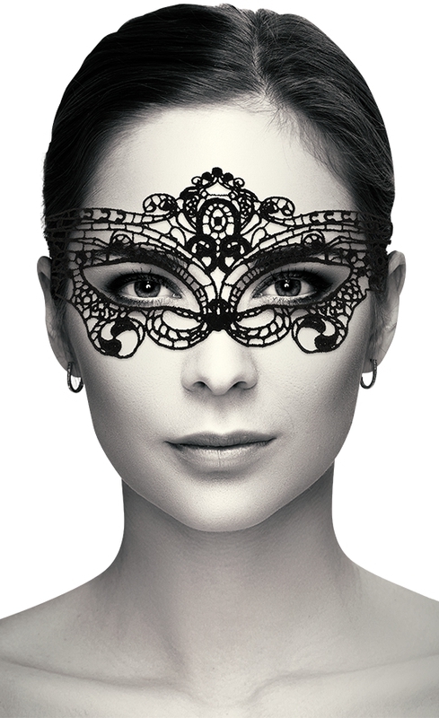 Masque dentelle Chic Noir