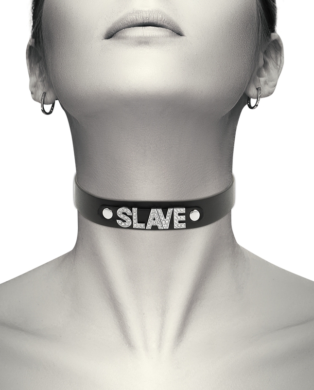 Ras de cou Coquette Slave Noir