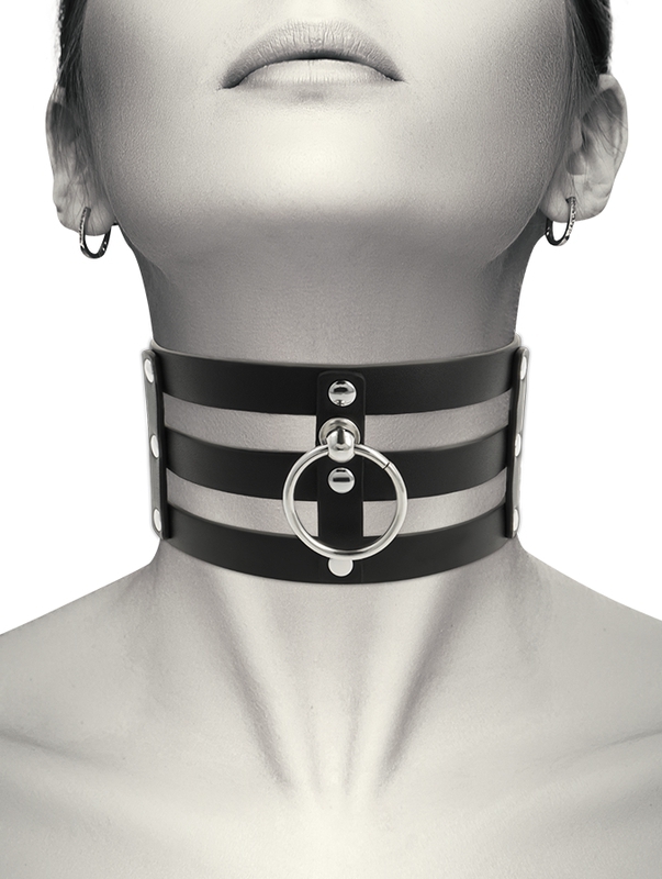 Ras de cou Coquette Triple Lane Noir