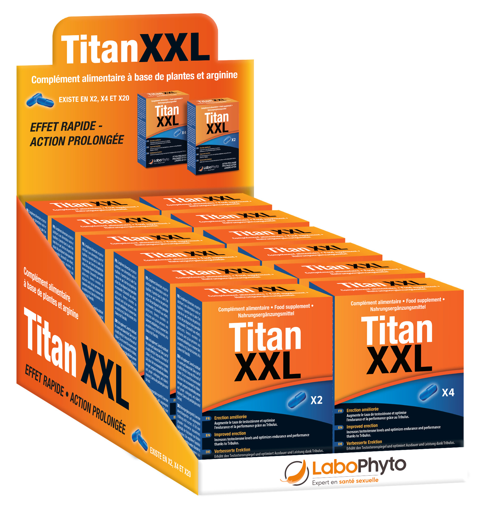 Présentoir TitanXXL 6x2 6x4