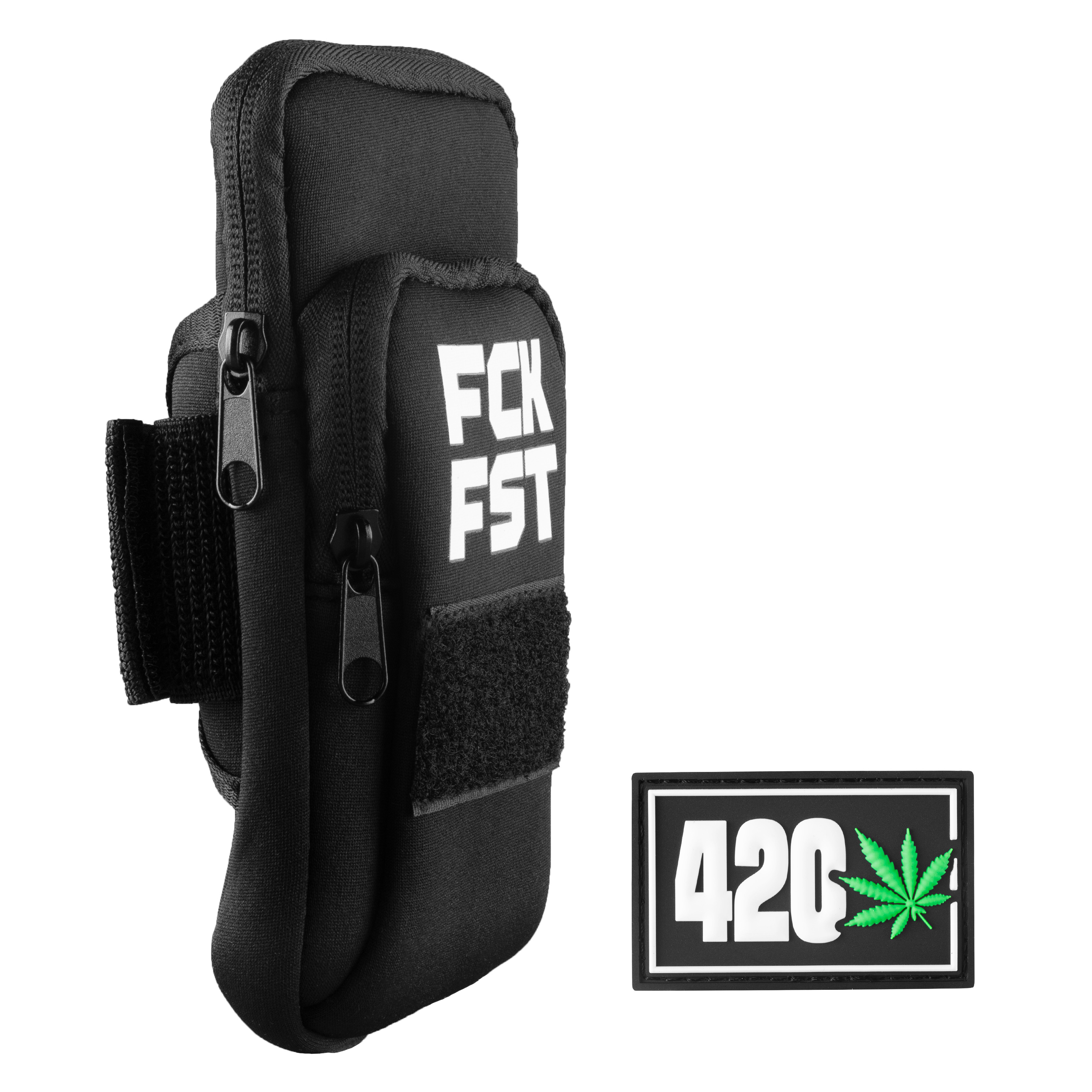 Fuck Bag FCK FST Schwarz Tag 420 – 5/7