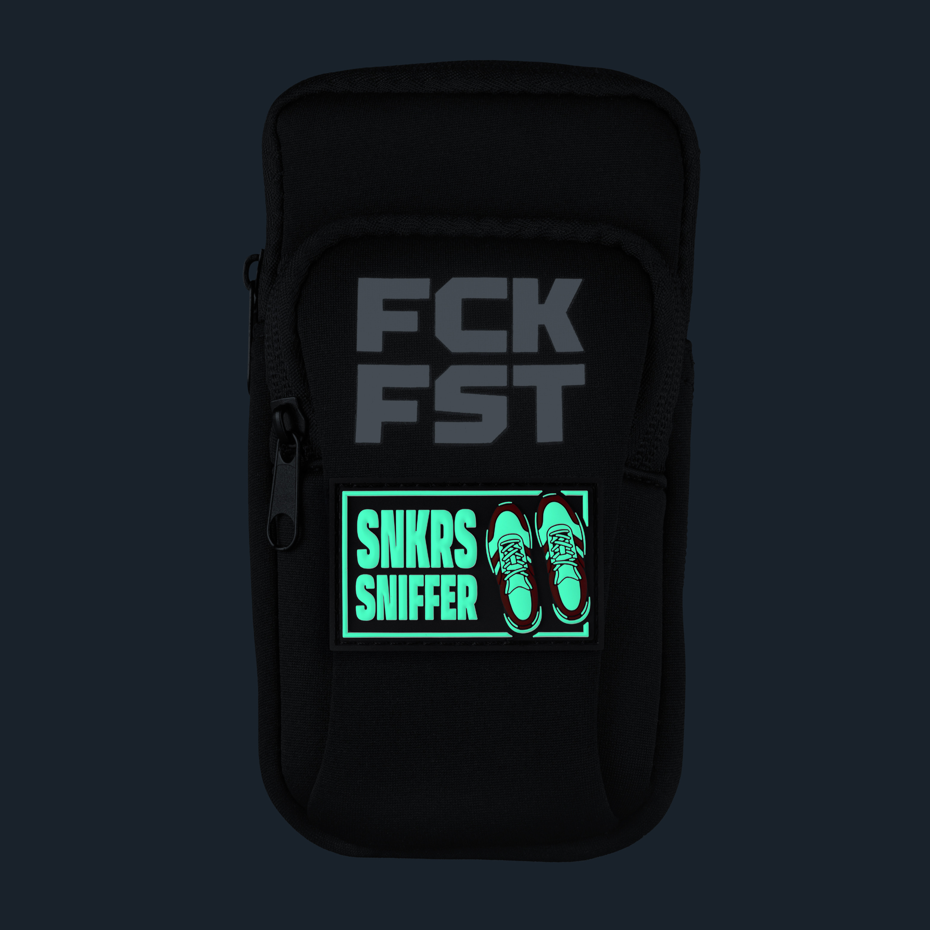 Fuck Bag FCK FST Schwarz Tag Snkrs Sniffer – 3/7