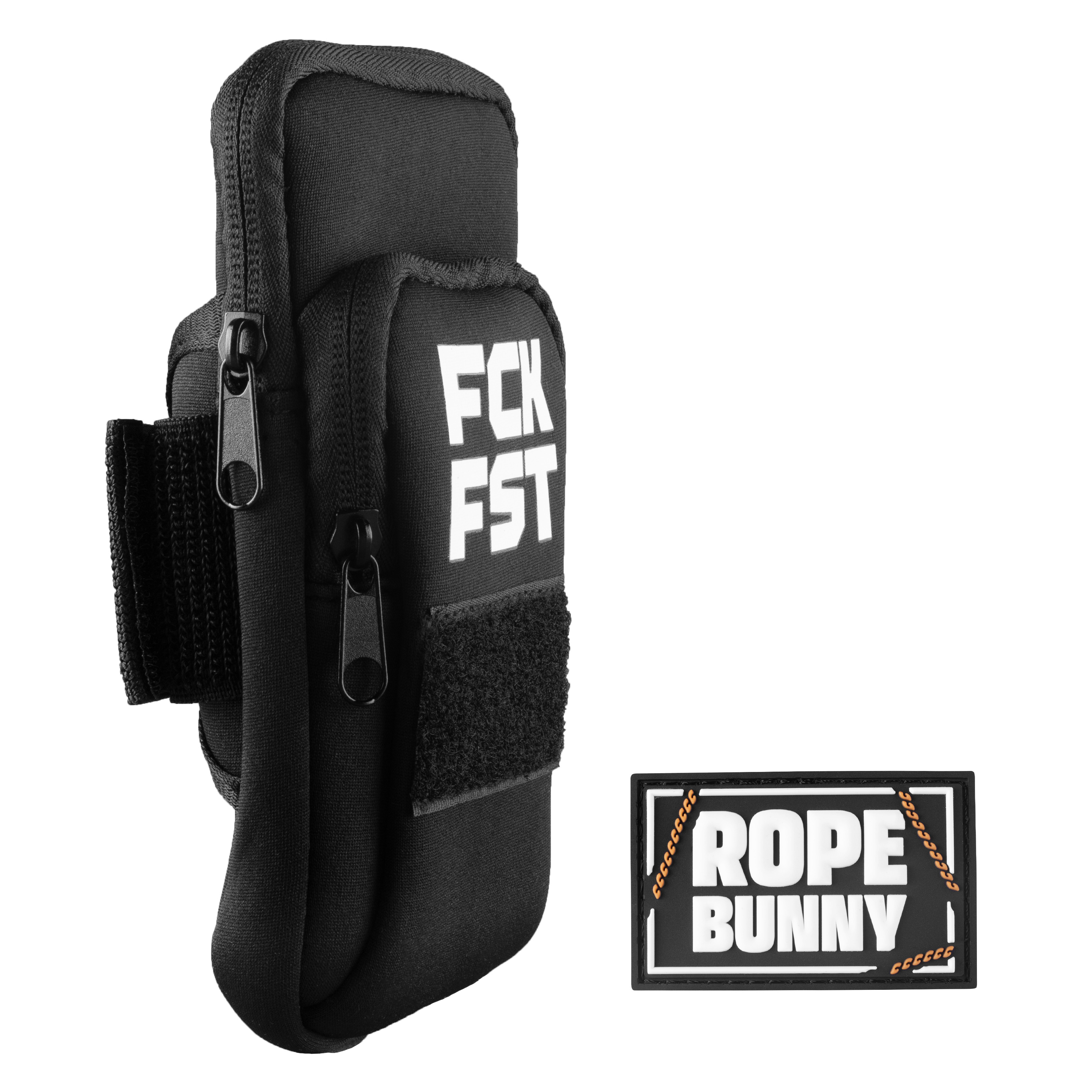 Fuck Bag FCK FST Schwarz Tag Rope Bunny – 5/7