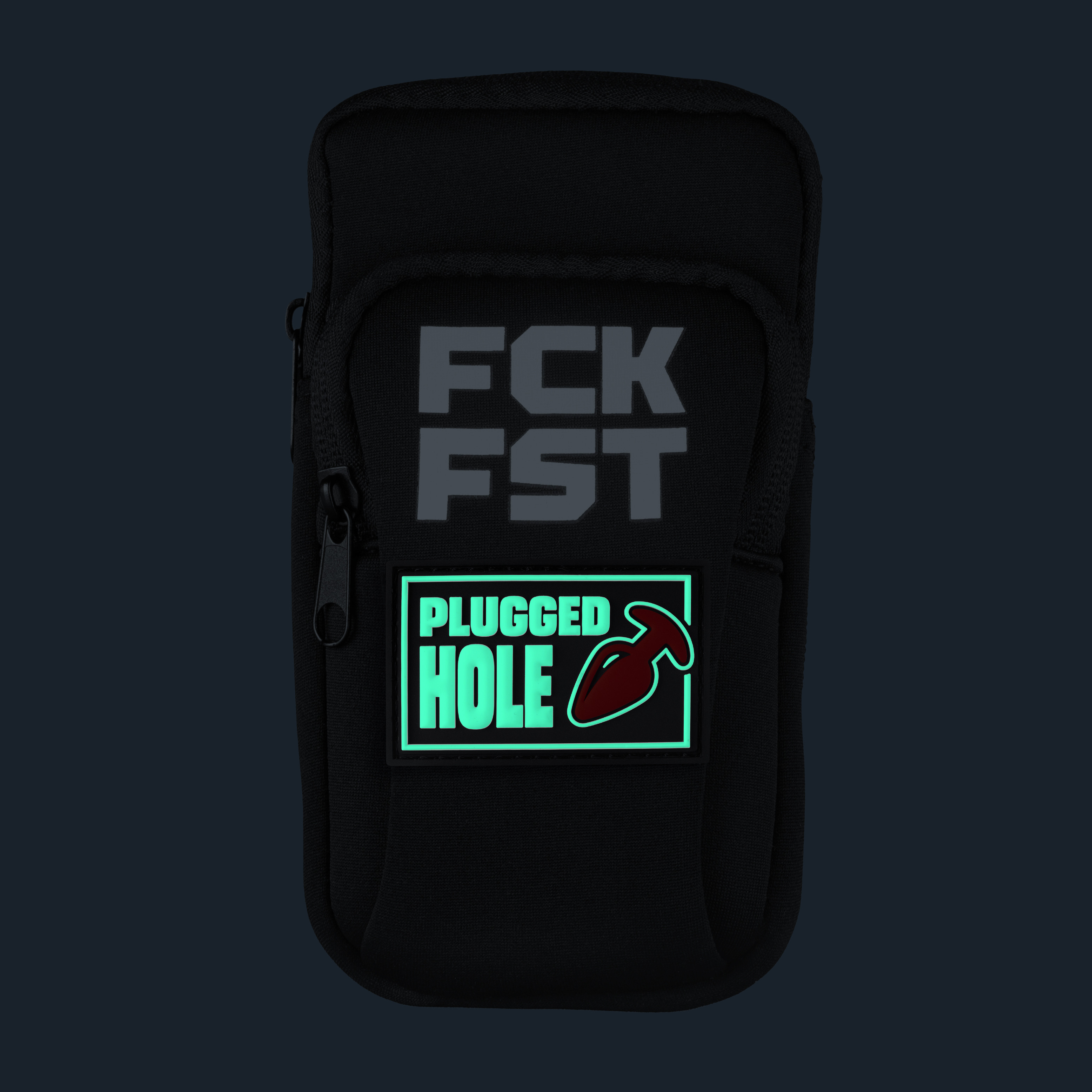 Fuck Bag FCK FST Noir Tag Plugged Hole – 3/7