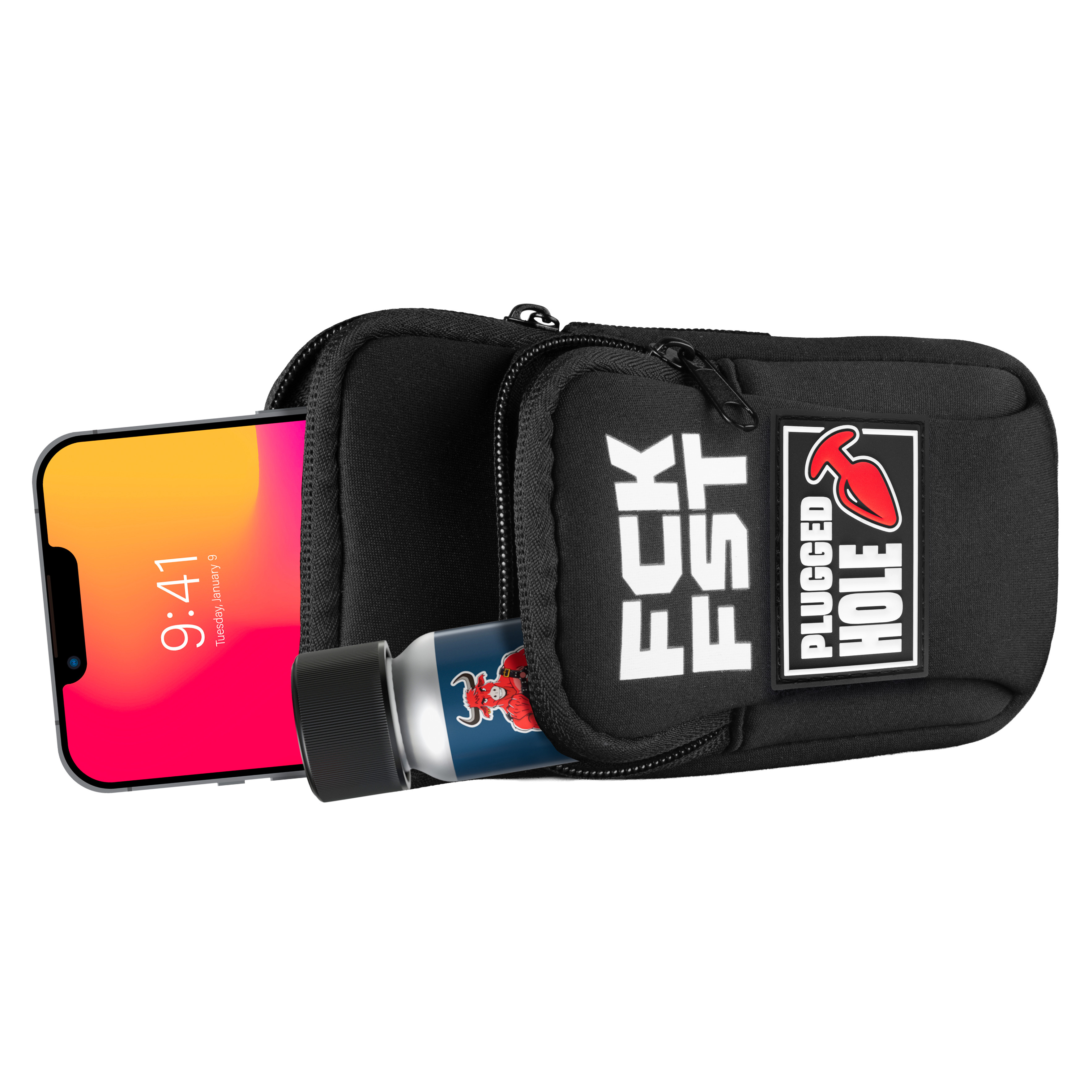 Fuck Bag FCK FST Noir Tag Plugged Hole – 2/7
