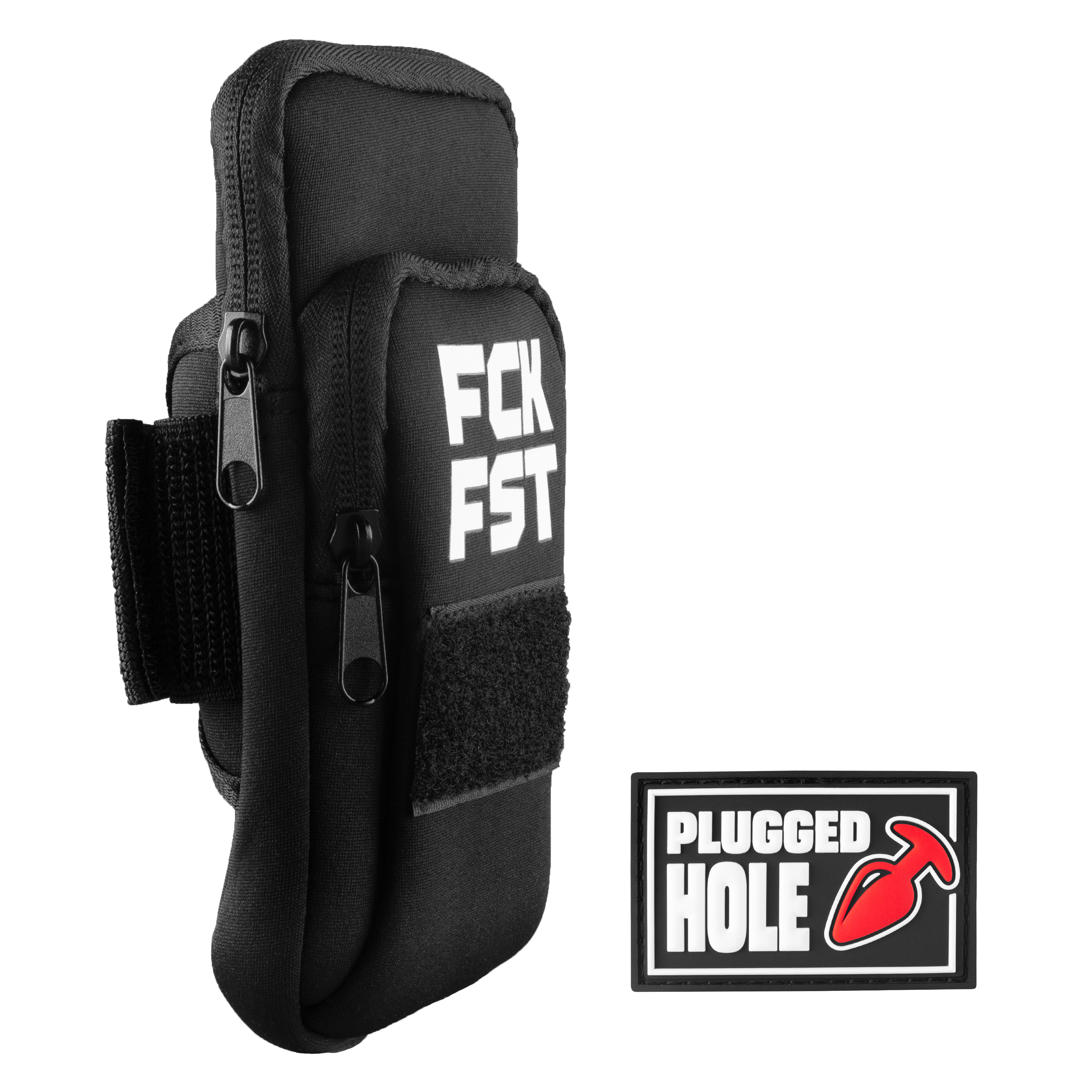 Fuck Bag FCK FST Noir Tag Plugged Hole – 5/7