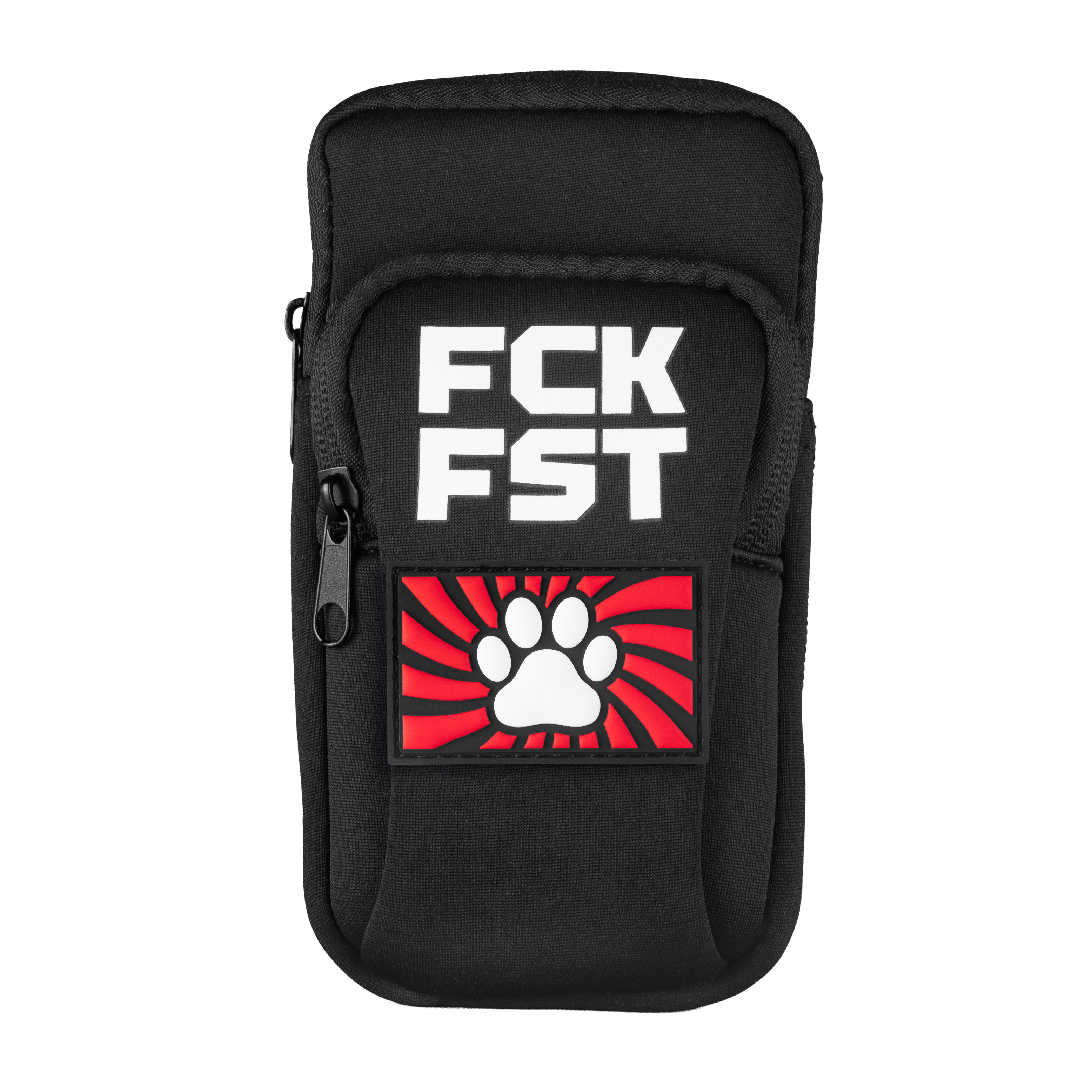 Fuck Bag FCK FST Noir Tag Paw Rouge