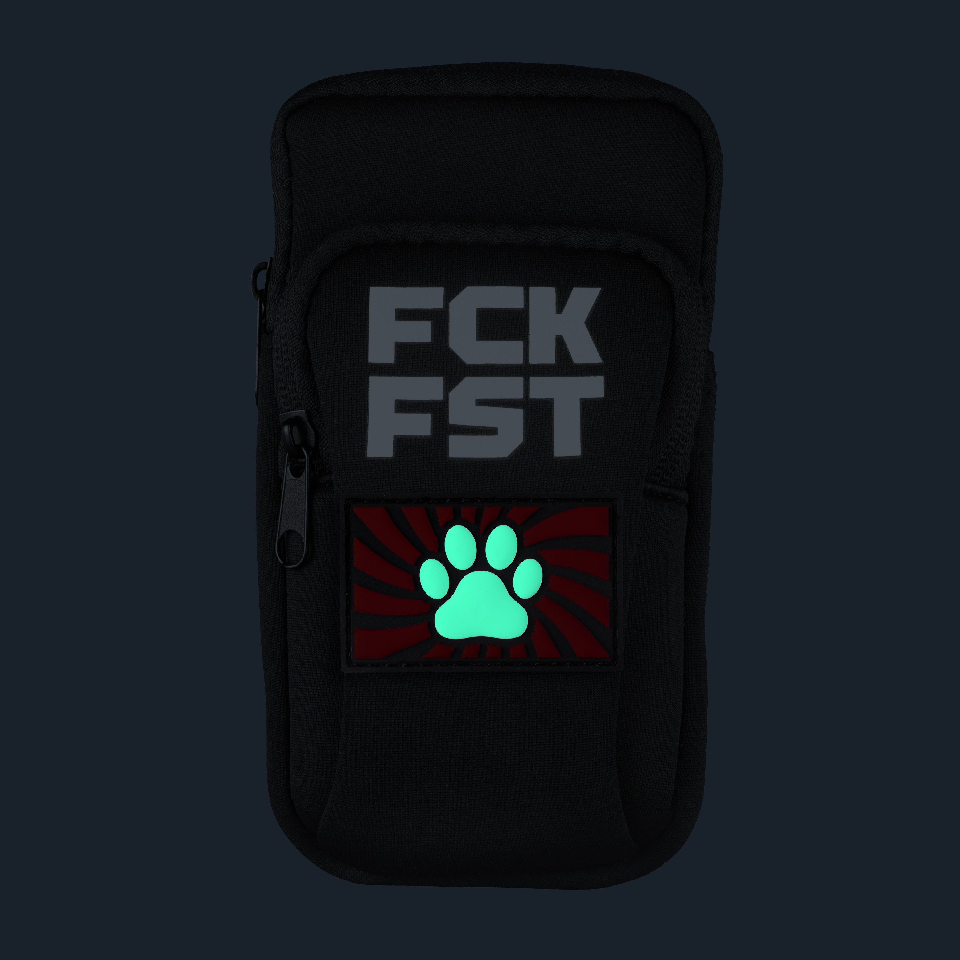Fuck Bag FCK FST Black Tag Paw Red – 3/7