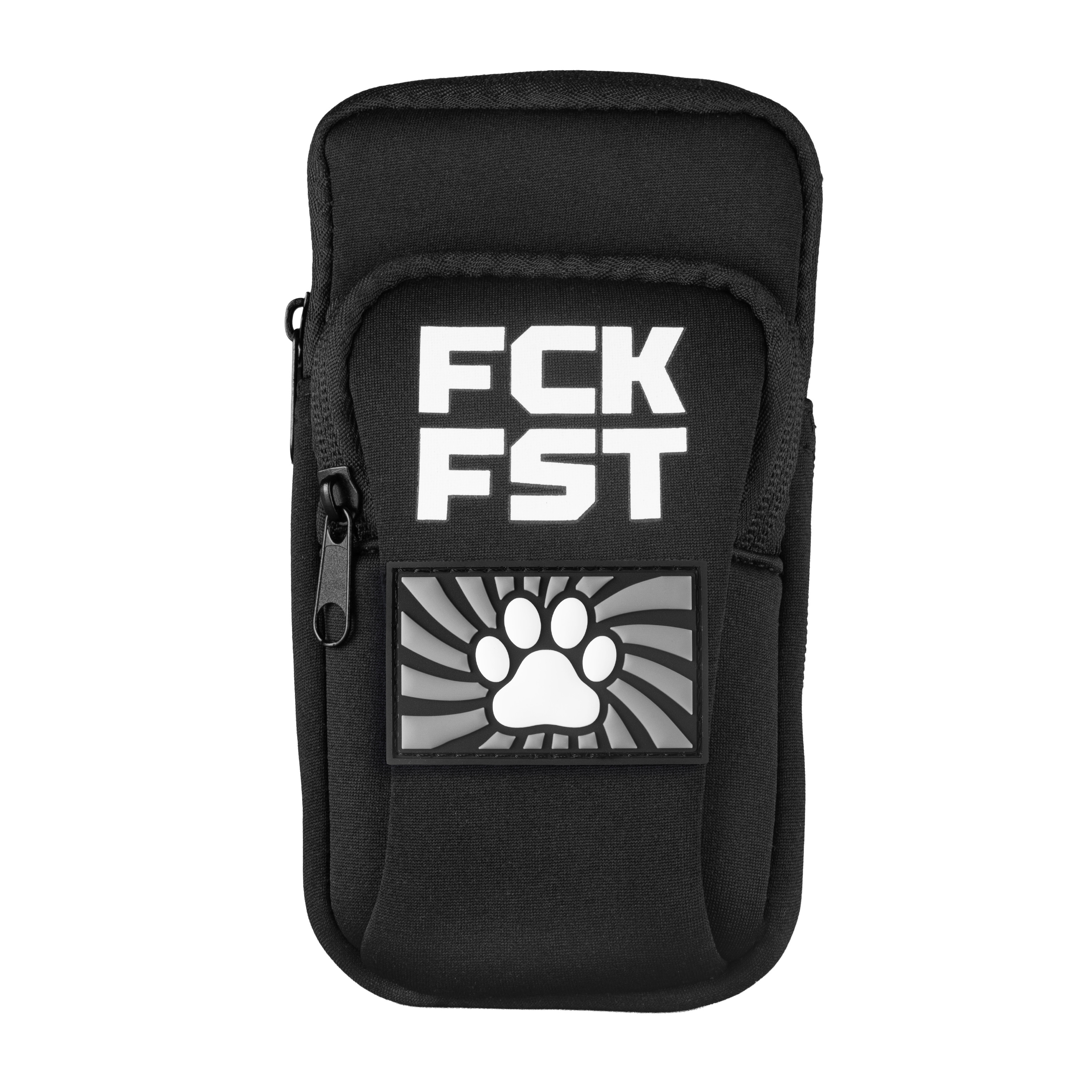 Fuck Bag FCK FST Noir Tag Paw Gris