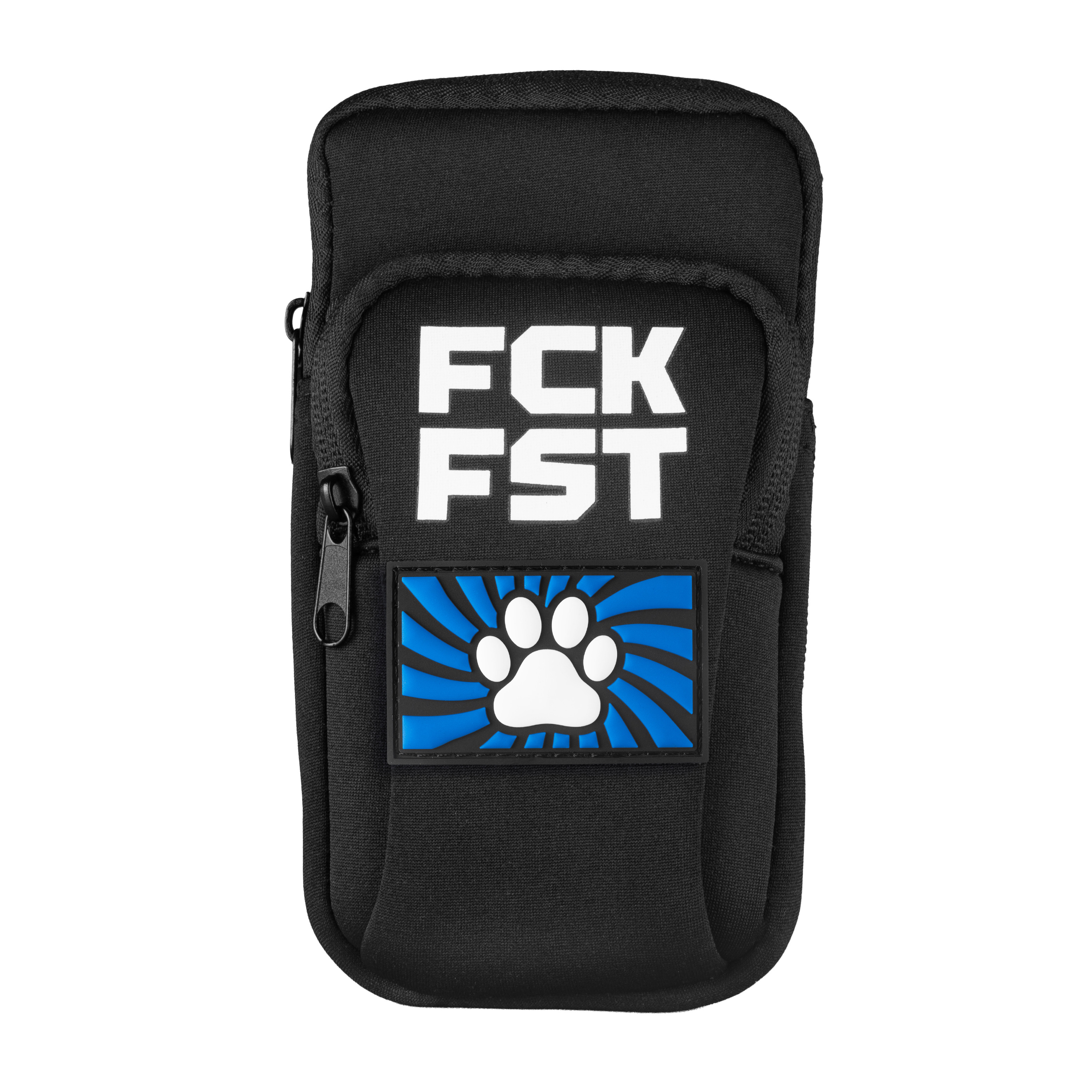 Fuck Bag FCK FST Noir Tag Paw Bleu