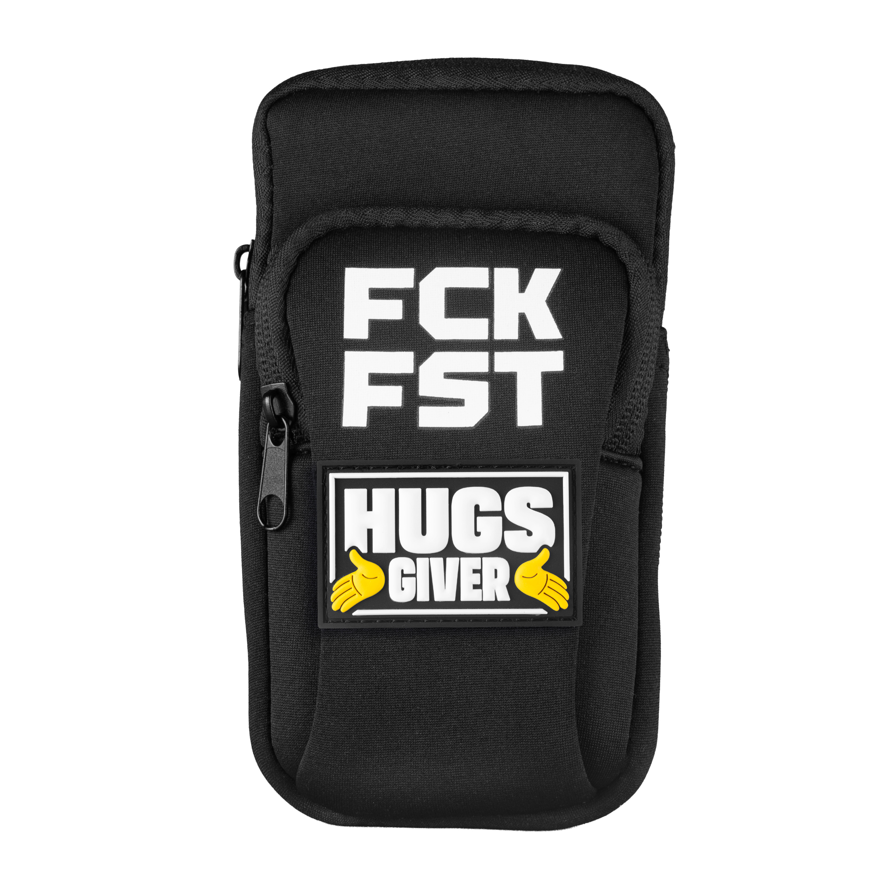 Fuck Bag FCK FST Noir Tag Hugs Giver