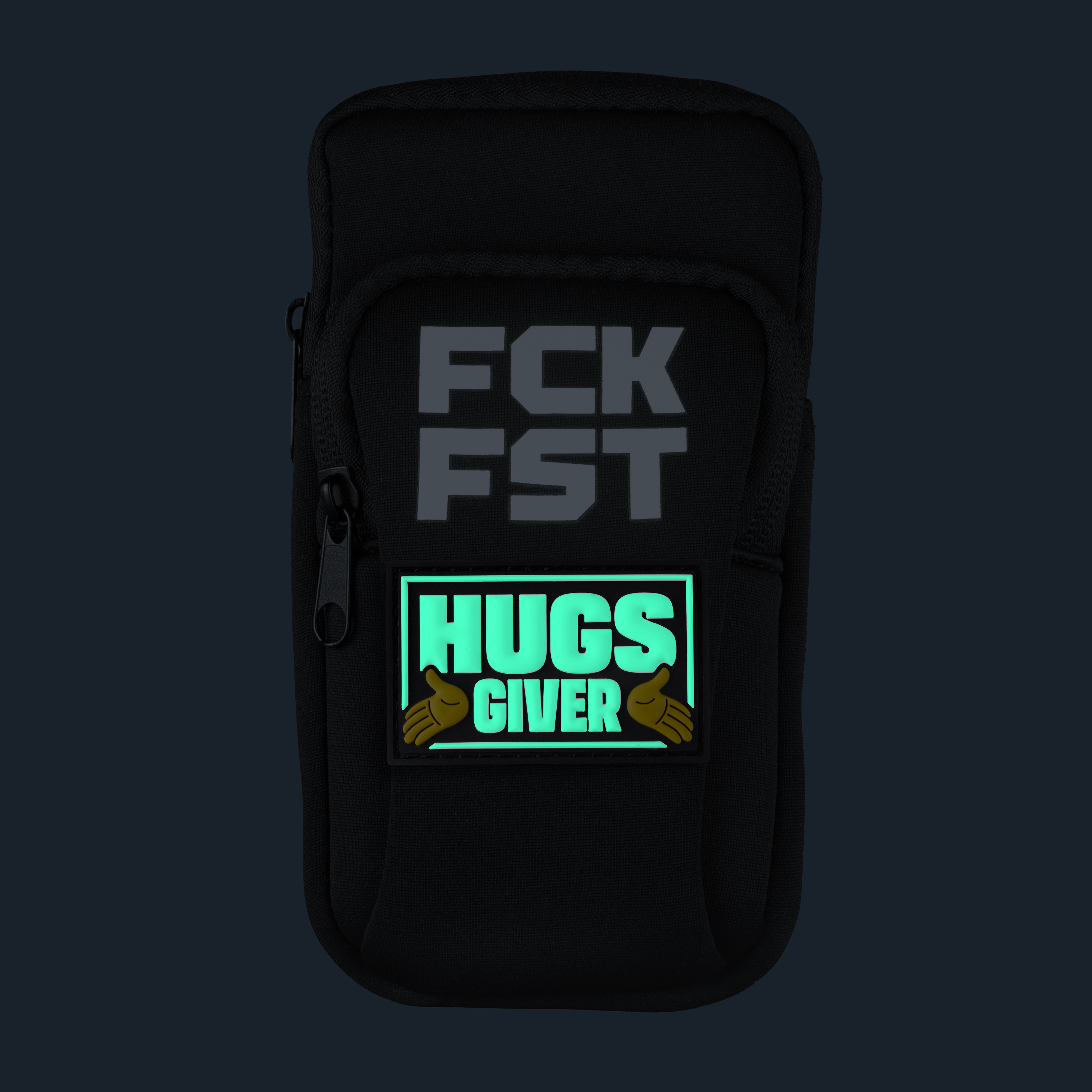 Fuck Bag FCK FST Schwarz Tag Hugs Giver – 3/7