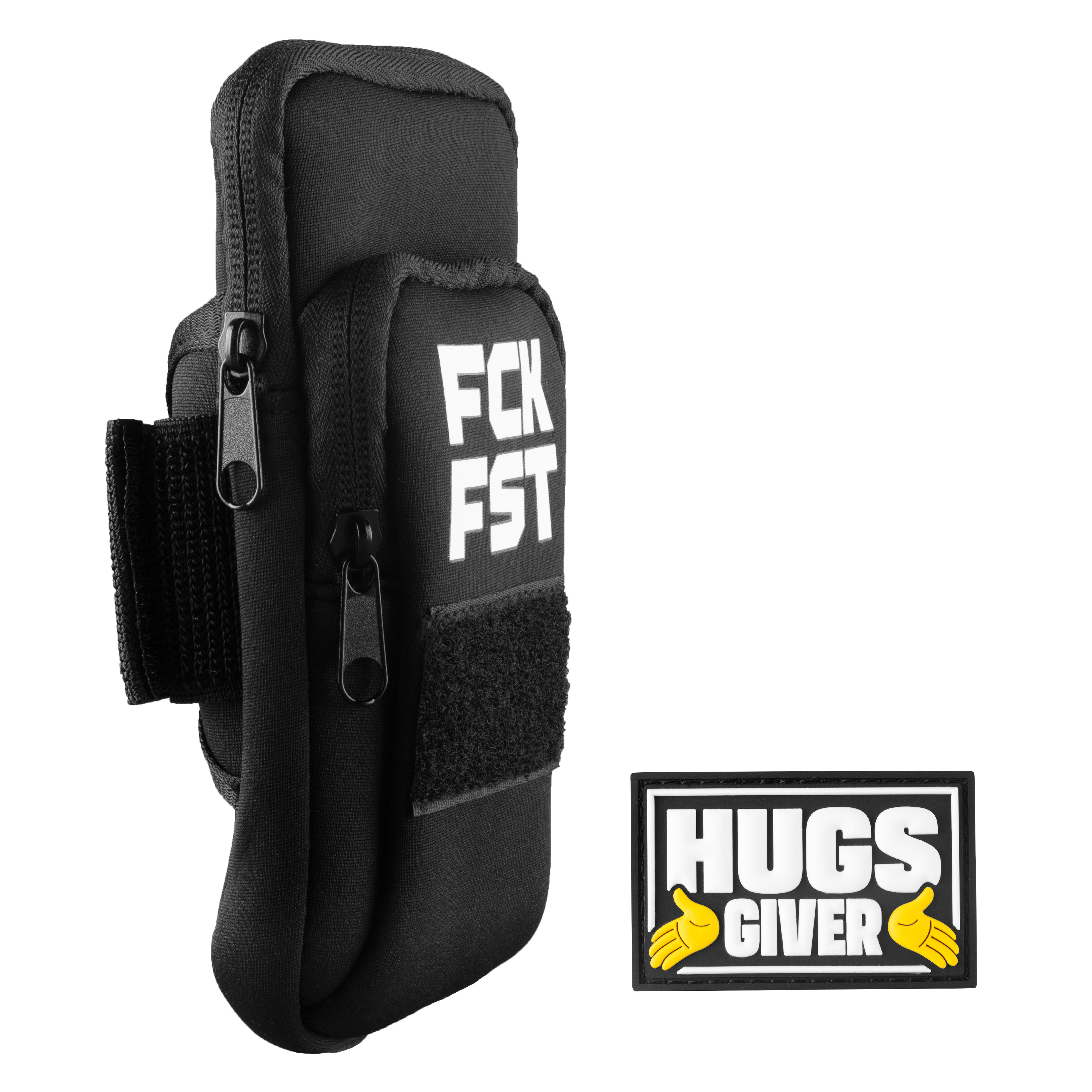 Fuck Bag FCK FST Schwarz Tag Hugs Giver – 5/7