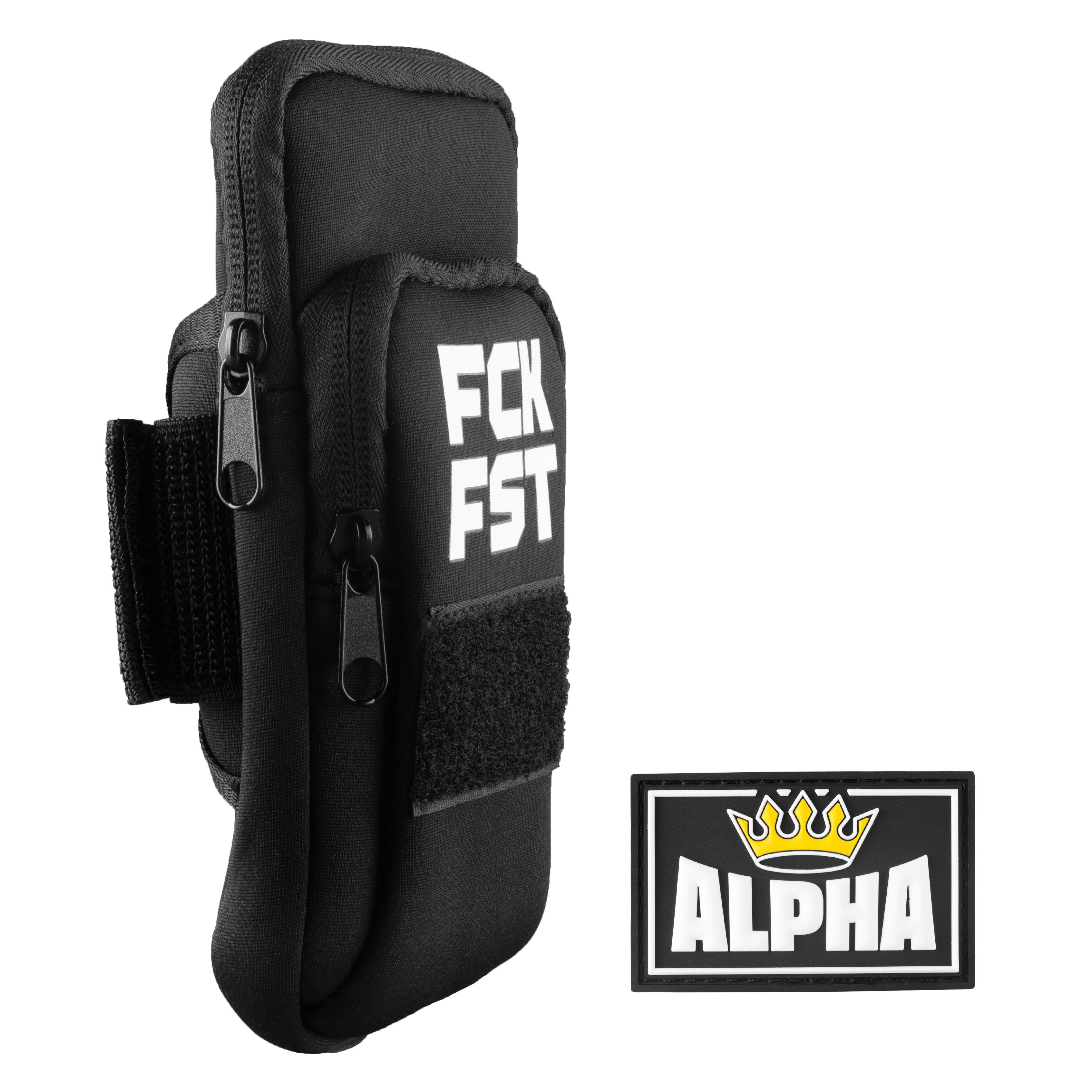 Fuck Bag FCK FST Schwarz Tag Alpha – 5/7
