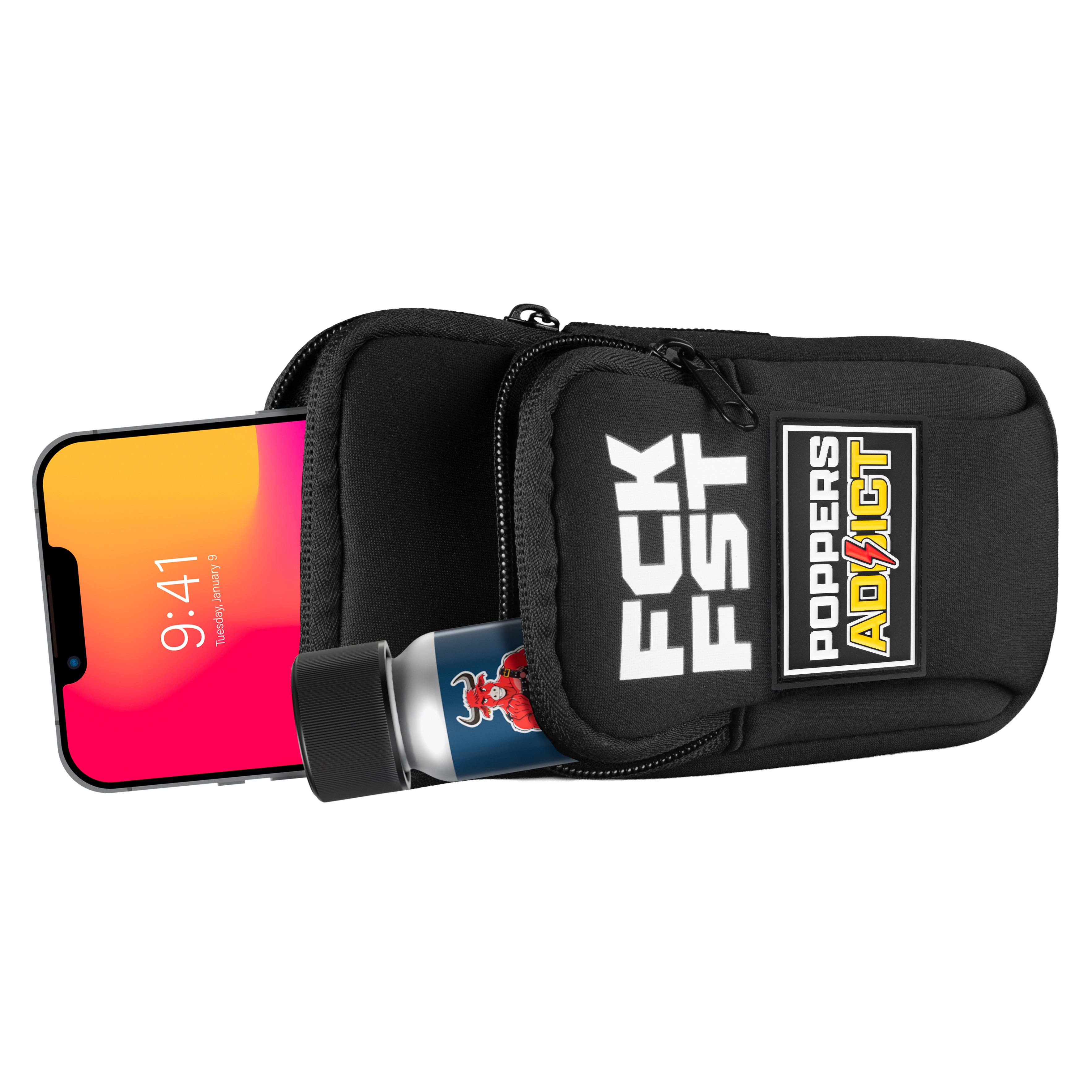 Fuck Bag FCK FST Noir Tag Poppers Addict – 2/7