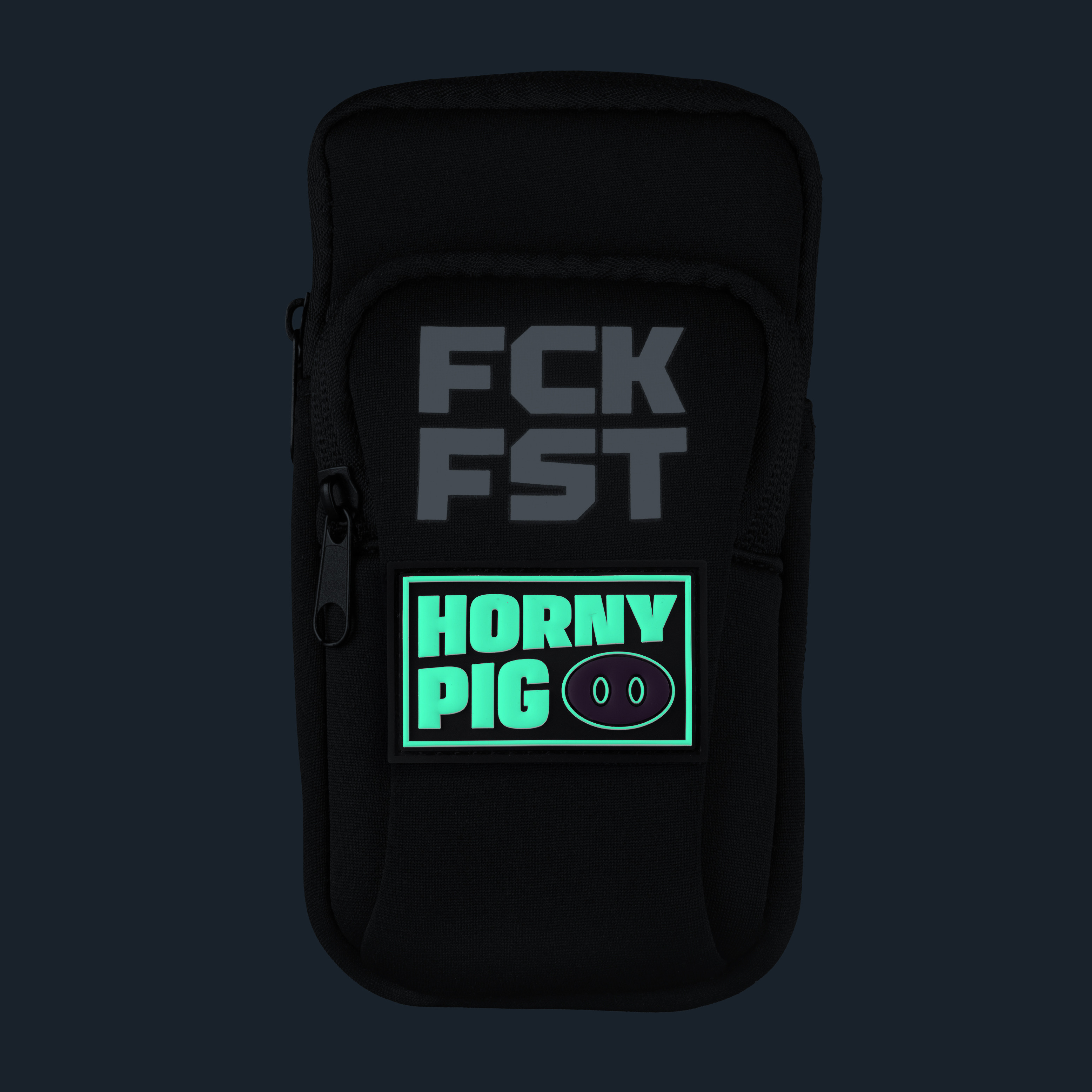 Fuck Bag FCK FST Noir Tag Horny Pig – 3/7