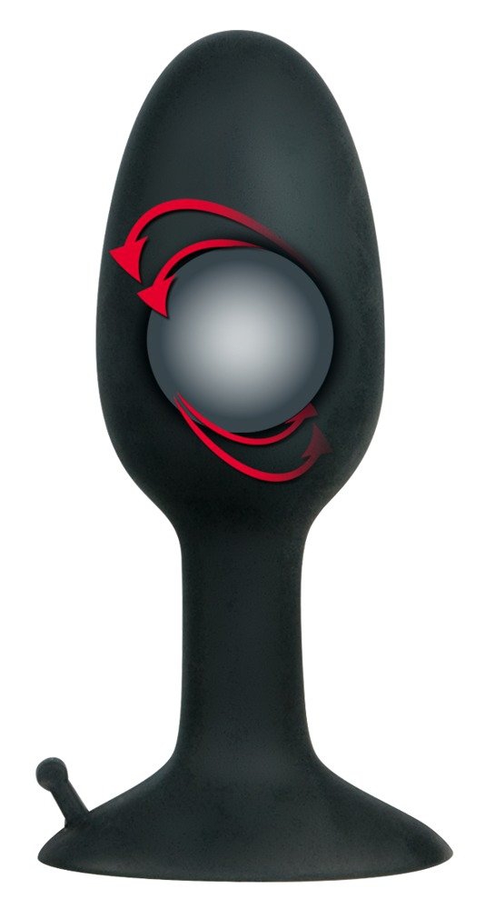 Plug avec bille Backdoor L 10.5 x 4.2cm