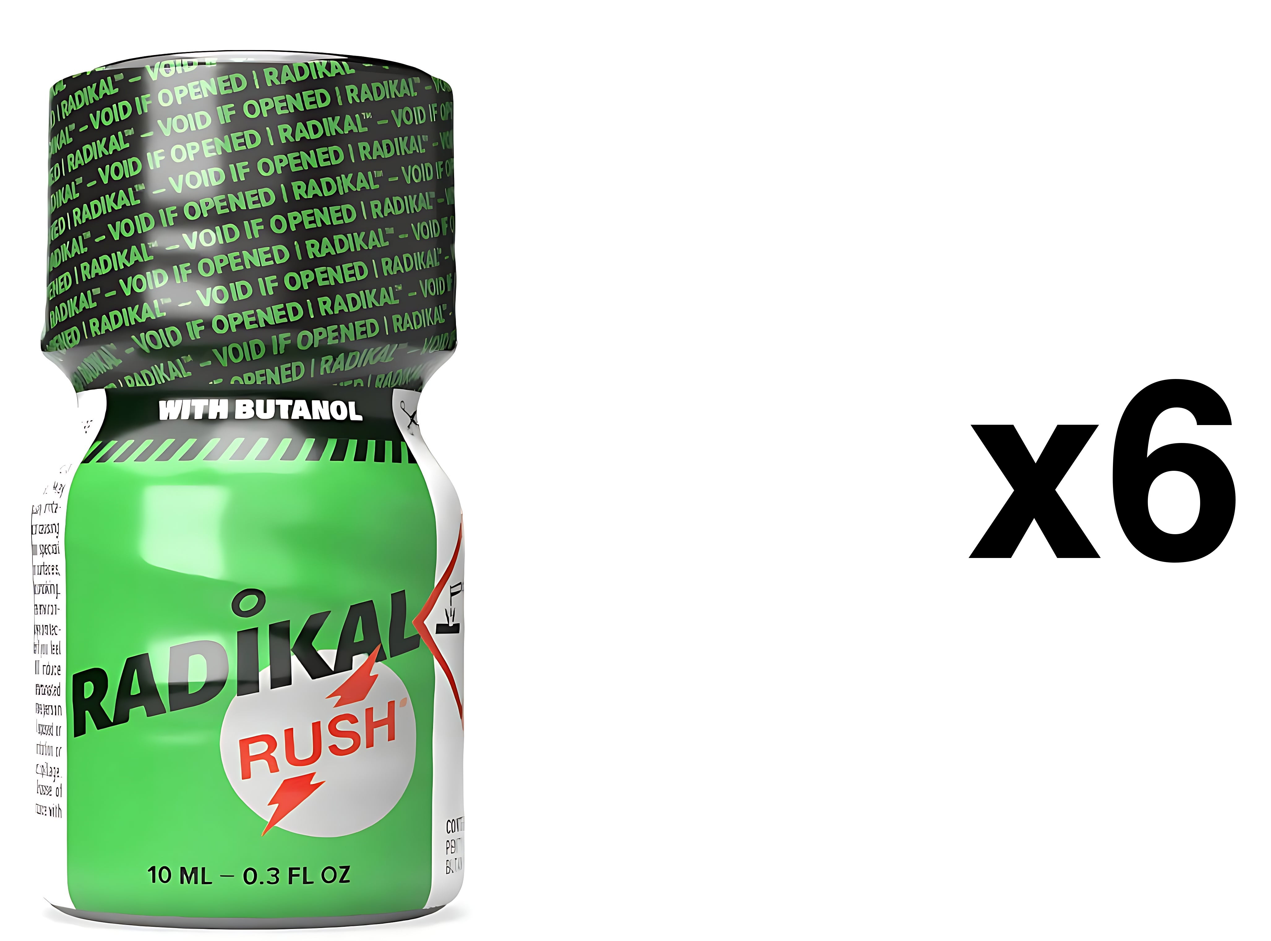 Radikal Rush Butanol 10ml x6
