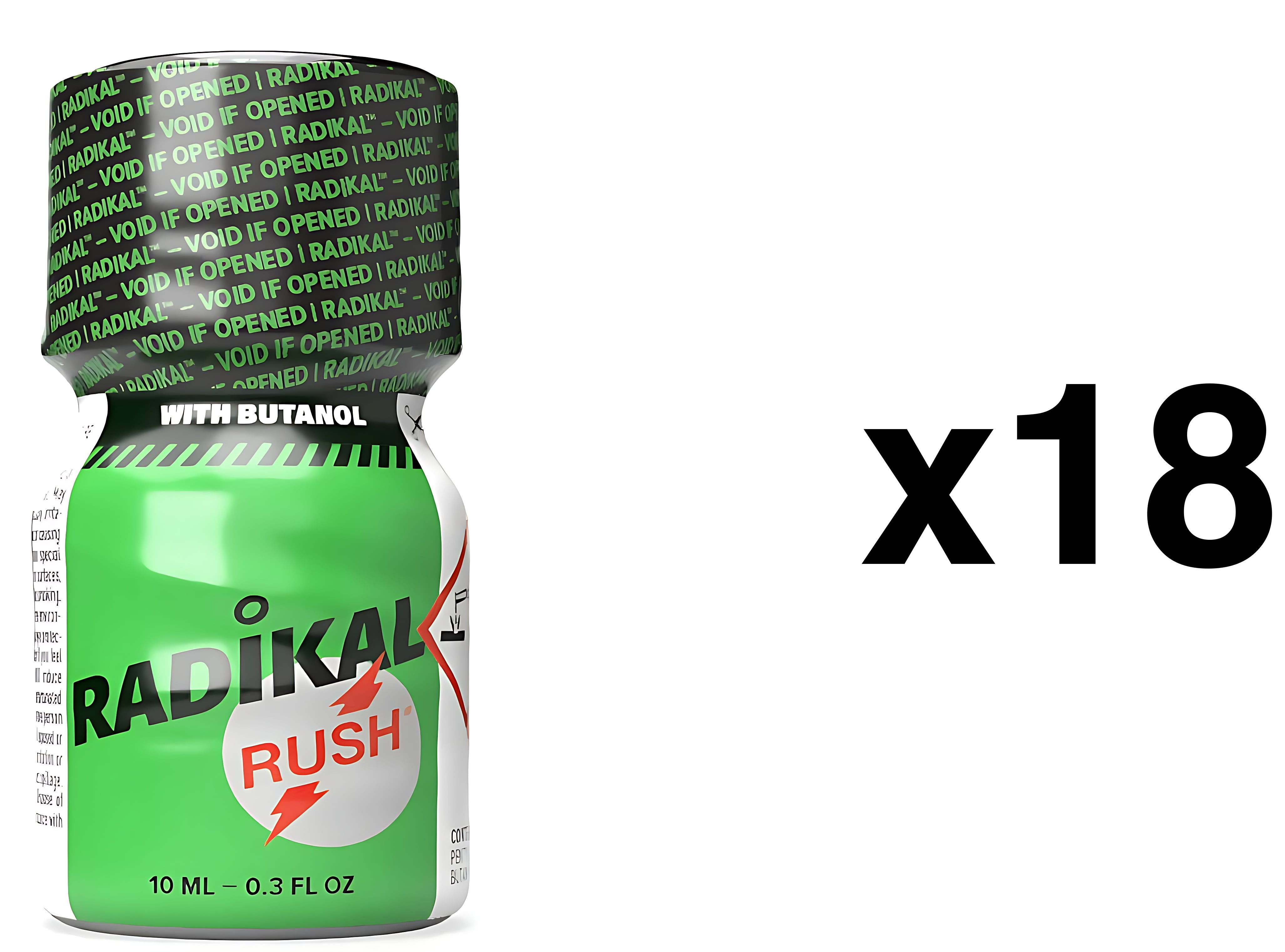Radikal Rush Butanol 10ml x18