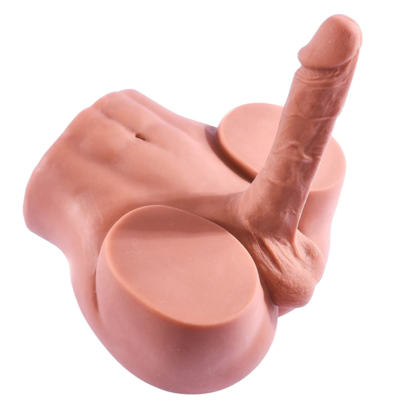 Masturbateur Fessier avec Pénis Articulé Cute Ass 17 x 4cm Chair