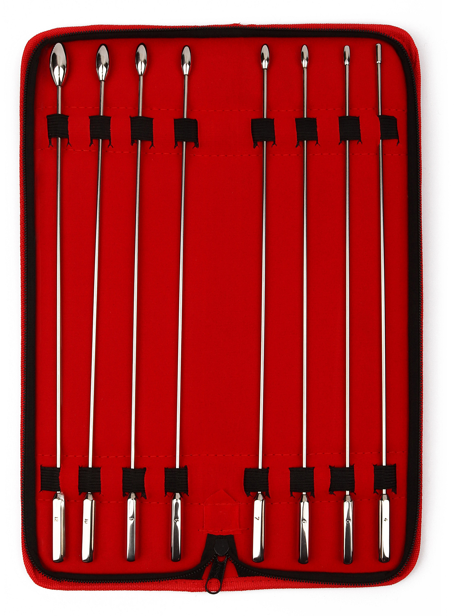 Pack 8 Tiges d'urètres Rosund Bud 26 cm - Diamètres 4 à 12mm