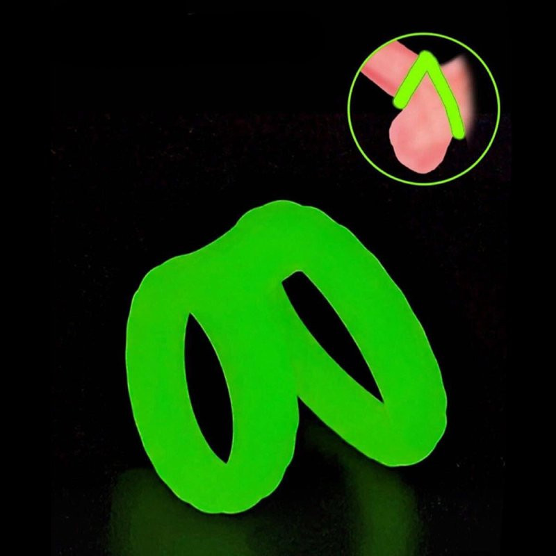 Double Cockring phosphorescent Lumos25mm