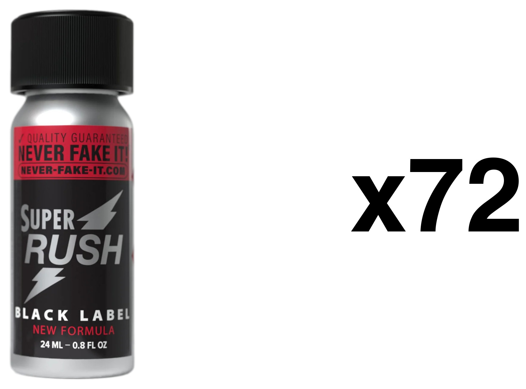 SUPER RUSH BLACK LABEL 24ml x72