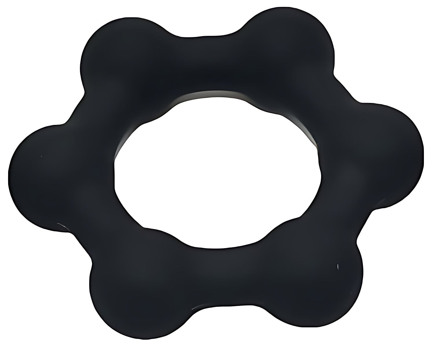 Cockring lesté Steel Balls M 38 mm - 68g