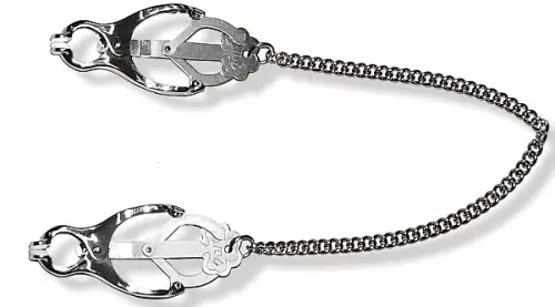 Brustwarzenklammern mit Kette – 2/3