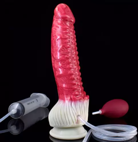 Ejakulierender Dildo Monster Cornix 16 x 4,2cm – 4/10