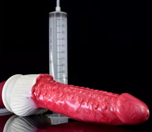 Ejakulierender Dildo Monster Cornix 16 x 4,2cm – 6/10