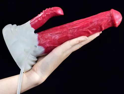 Ejakulierender Dildo Monster Priax 19 x 4,5cm – 3/10