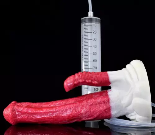 Ejakulierender Dildo Monster Priax 19 x 4,5cm – 5/10