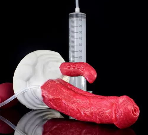 Ejakulierender Dildo Monster Priax 19 x 4,5cm – 6/10