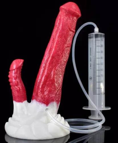 Ejakulierender Dildo Monster Priax 19 x 4,5cm – 7/10