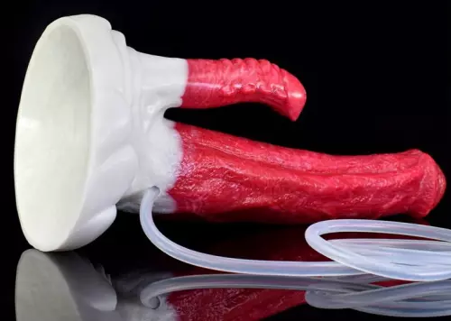 Ejakulierender Dildo Monster Priax 19 x 4,5cm – 8/10