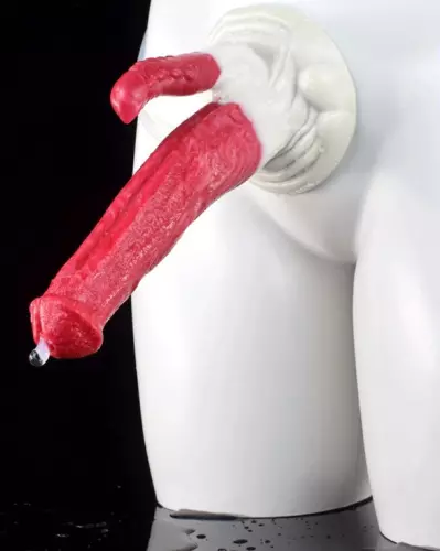 Ejakulierender Dildo Monster Priax 19 x 4,5cm – 9/10