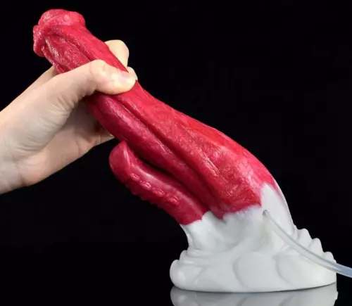 Ejakulierender Dildo Monster Priax 19 x 4,5cm – 10/10
