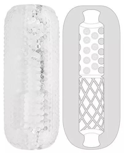 Masturbationshülle Palm Stroker N3 - 12.5cm Transparent – 1/8