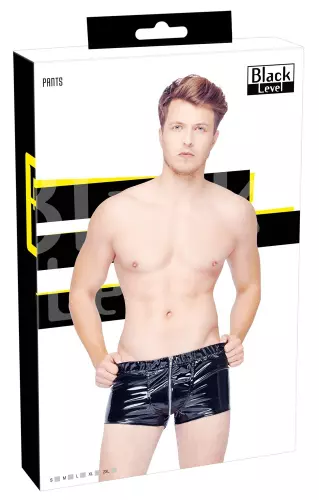 Boxershort VINYL ZIP Schwarz – 4/4