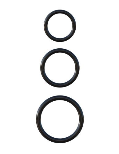 Satz von 3 Silikon-Cockringen C-Ringz