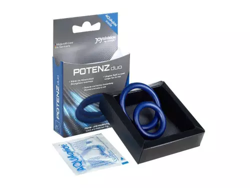 Cockringe x2 Potenz Duo Blau – 2/4