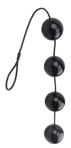Rubicon L Anal Beads 35 x 6cm Black