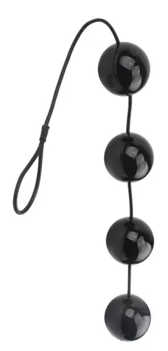Analkugeln Rubicon L 35 x 6cm Schwarz – 1/8