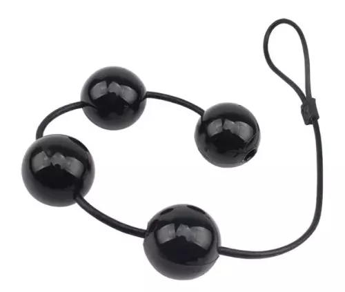 Analkugeln Rubicon L 35 x 6cm Schwarz – 7/8