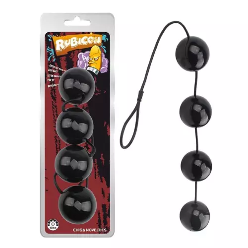 Analkugeln Rubicon L 35 x 6cm Schwarz – 8/8